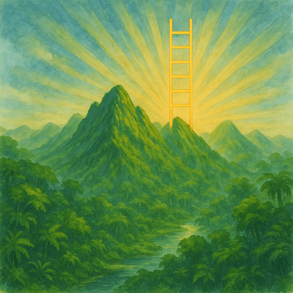 Golden ladder