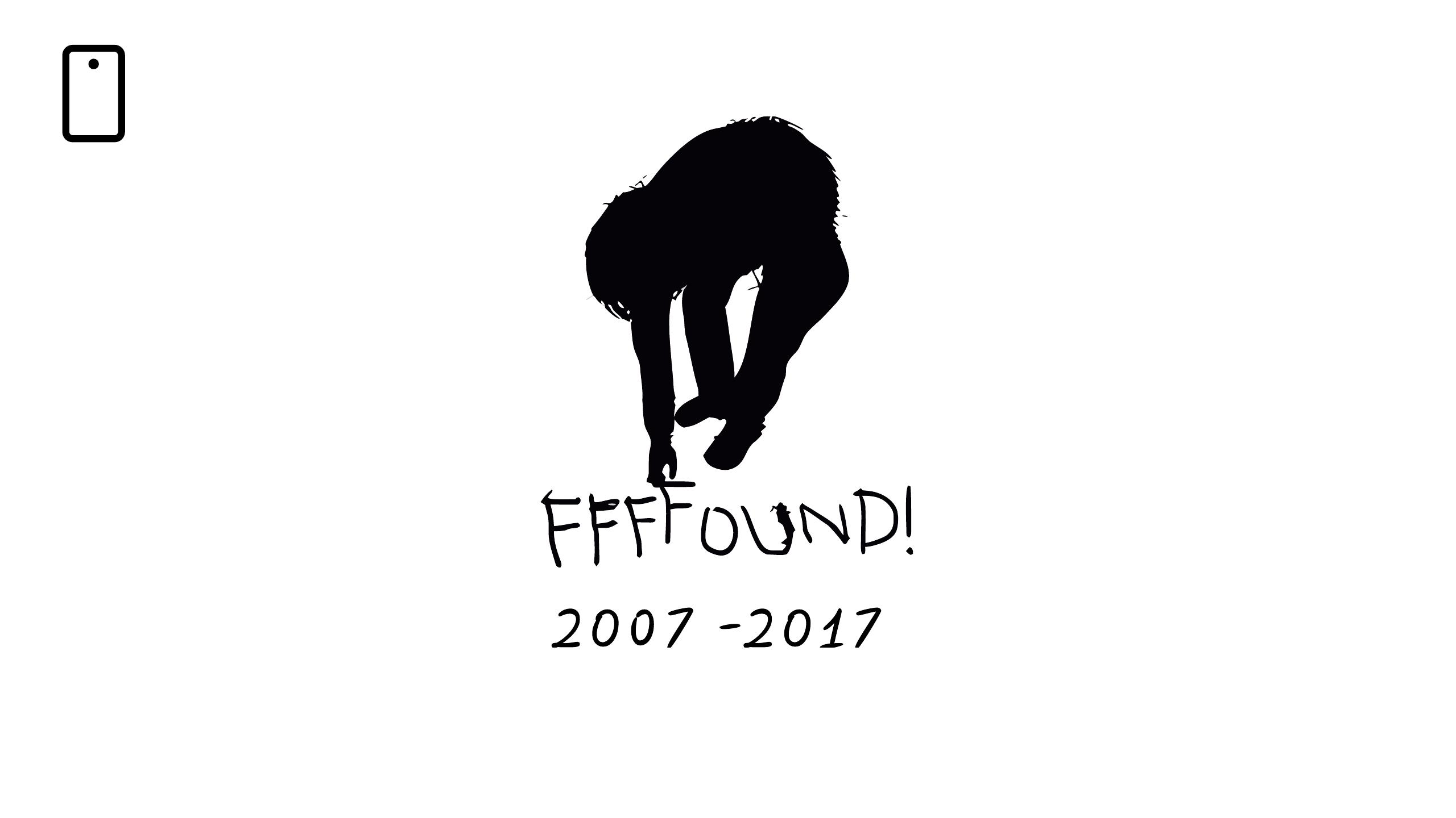 Slide 13 — Digital era: a site called "Found" (ffffound)