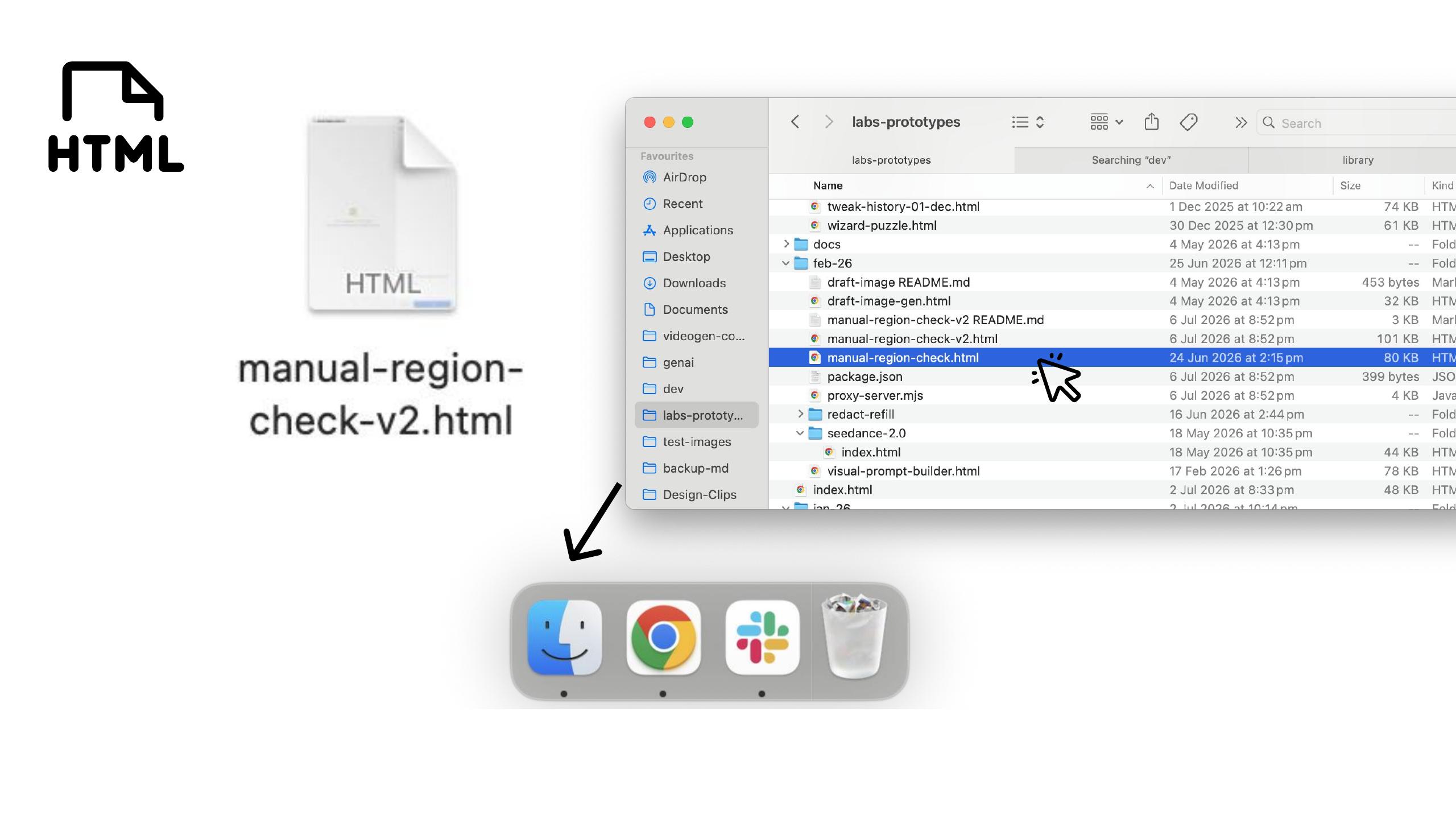 Slide 22 — Easy to practice: duplicate the file → v2 → iterate