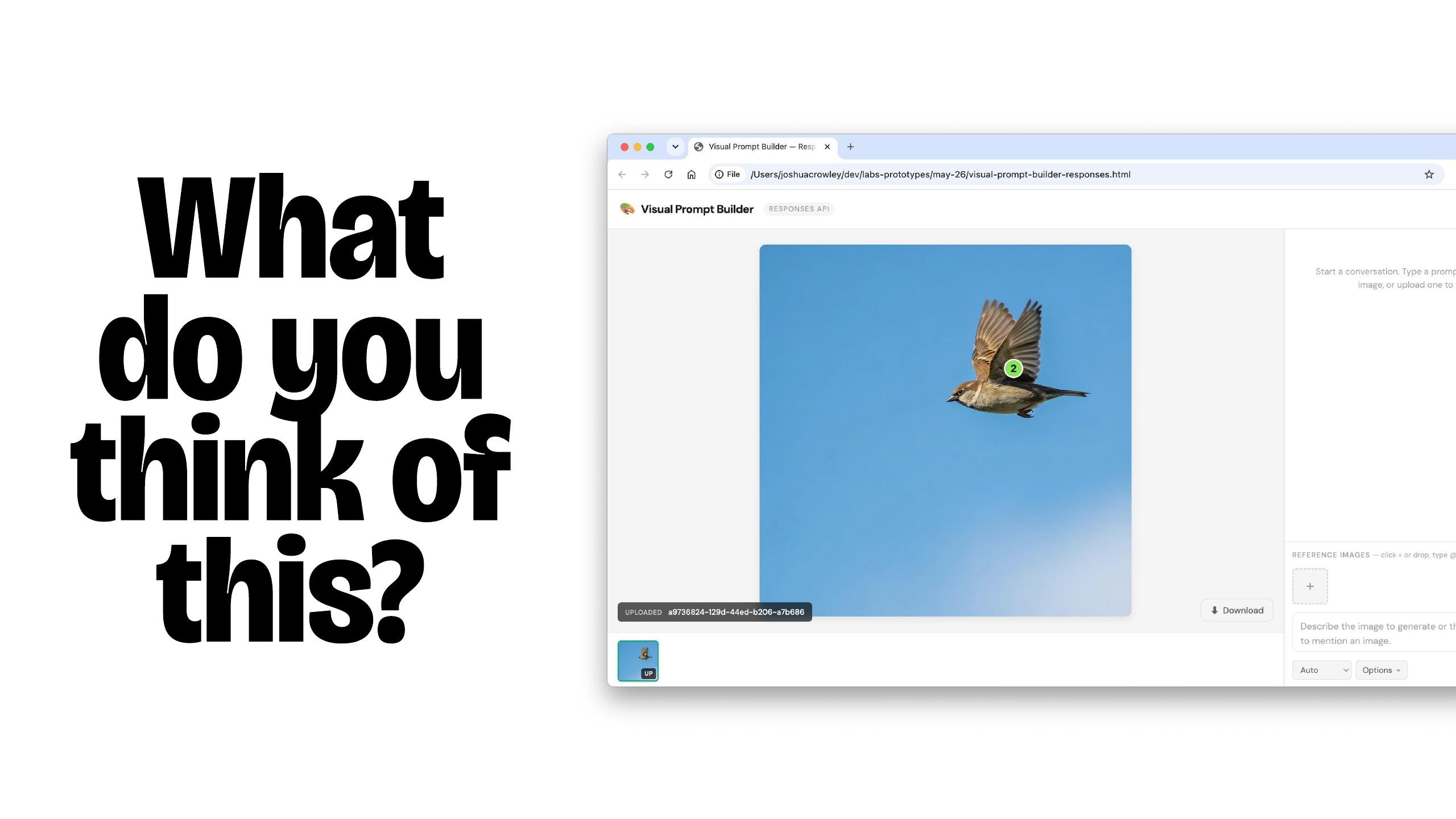 Slide 26 — Why it's material: whip out a file in conversations, cut through the hype