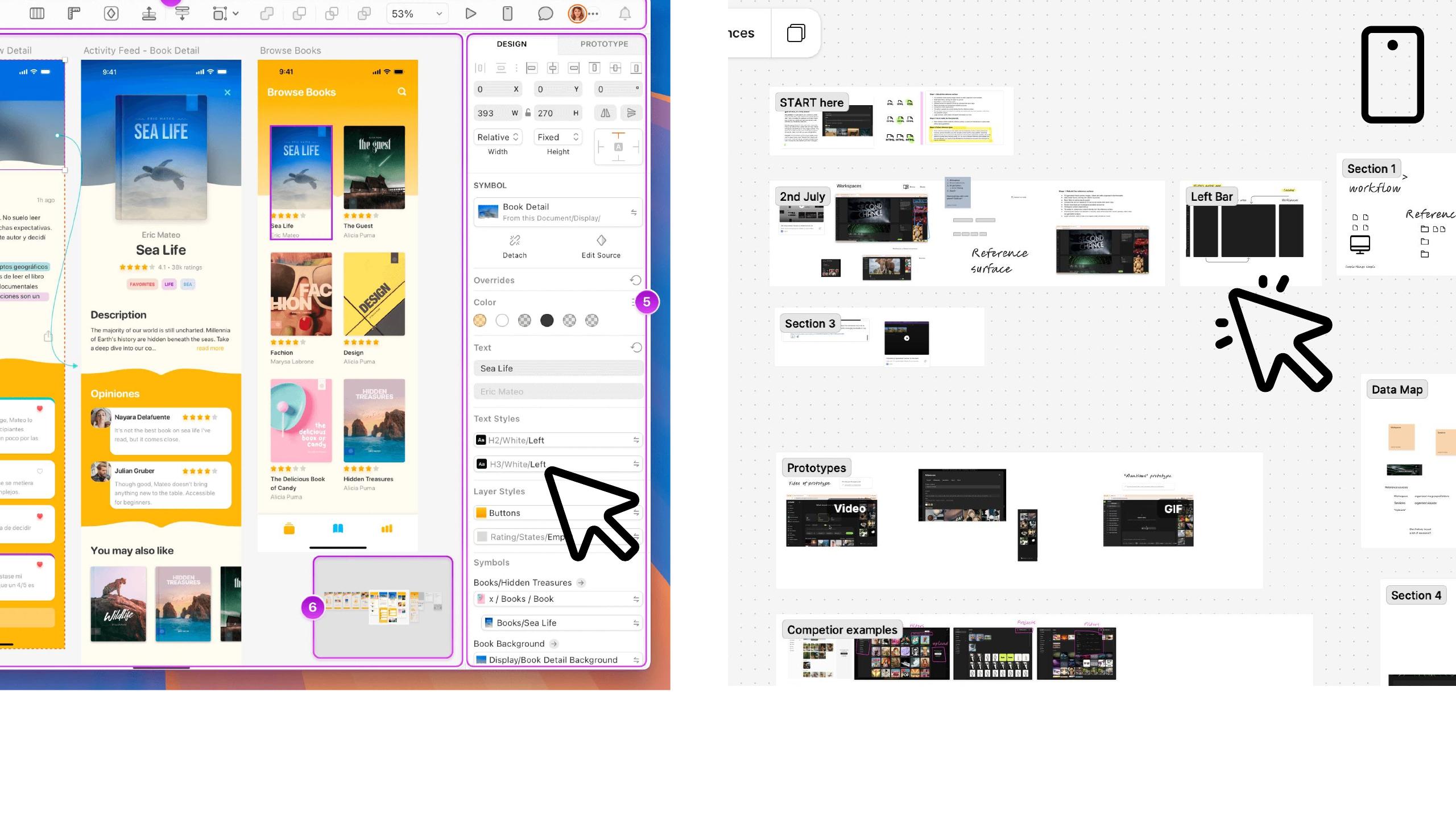 Slide 30 — Digital: Sketch & Figma — components & design systems