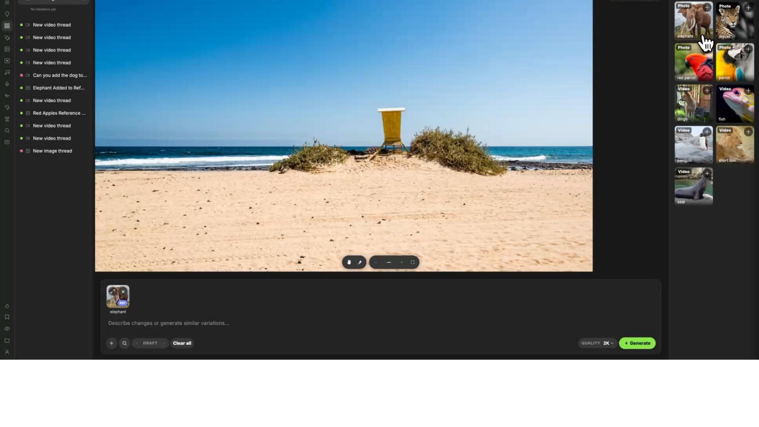 Slide 38 — From one HTML concept → a whole studio environment for user testing