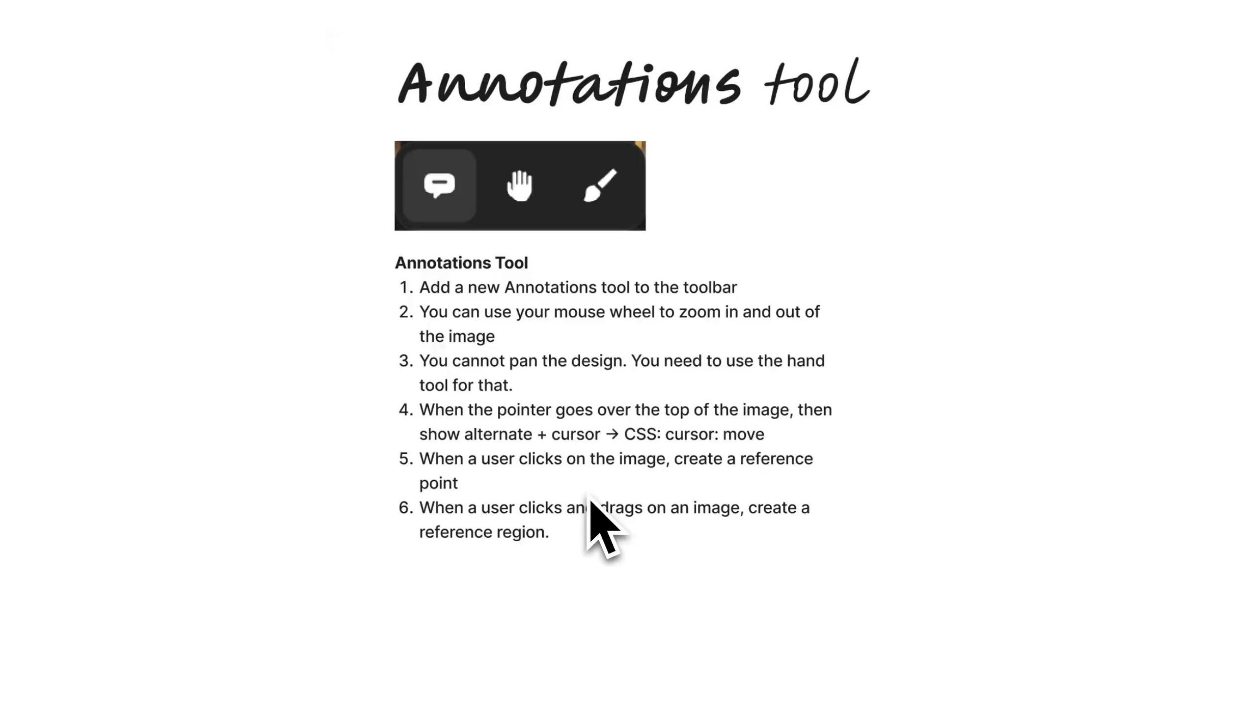 Slide 52 — Favourite exercise: write down what each feature does; agree & be accountable