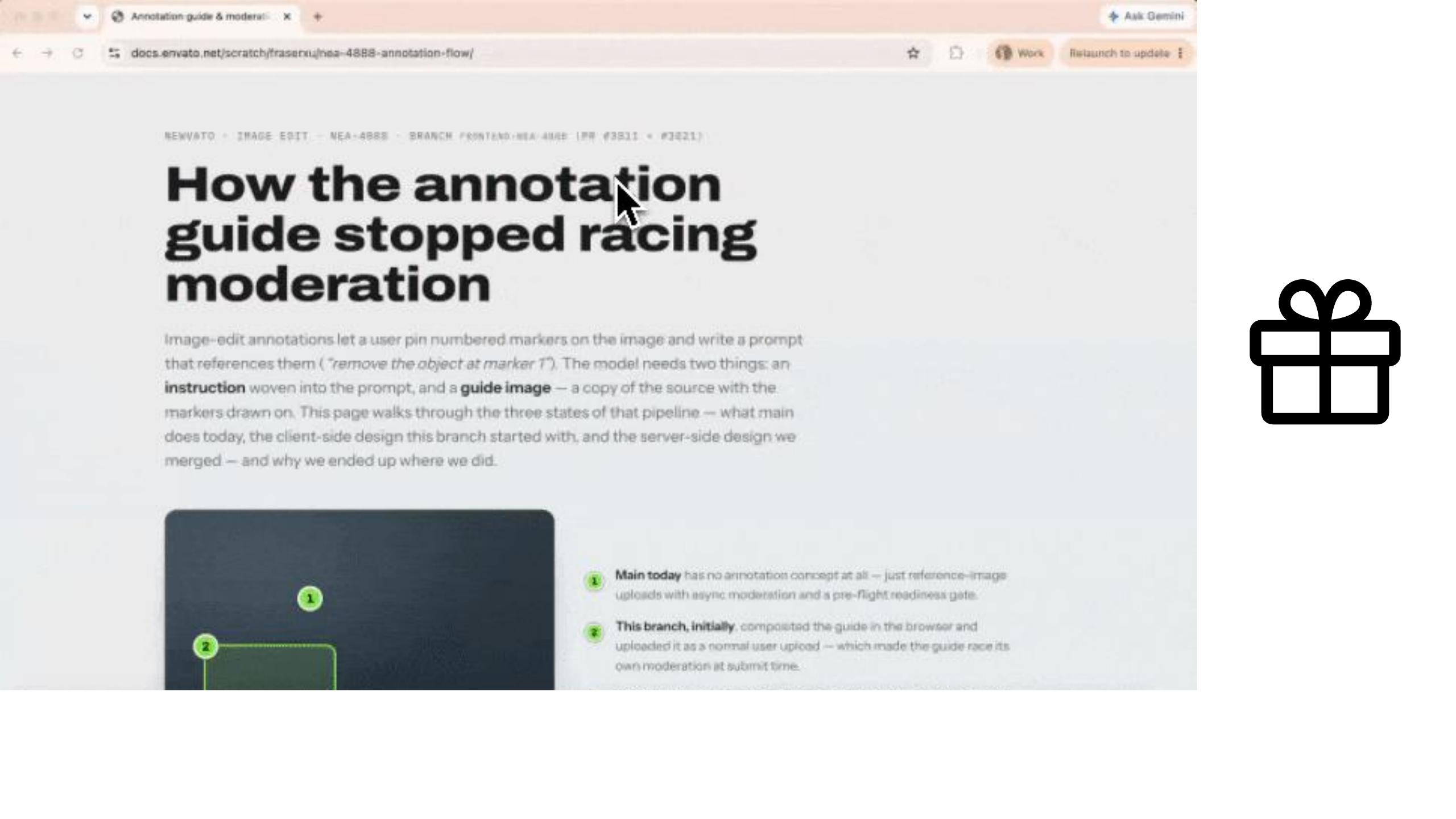 Slide 55 — The payoff: getting an HTML doc back from colleagues